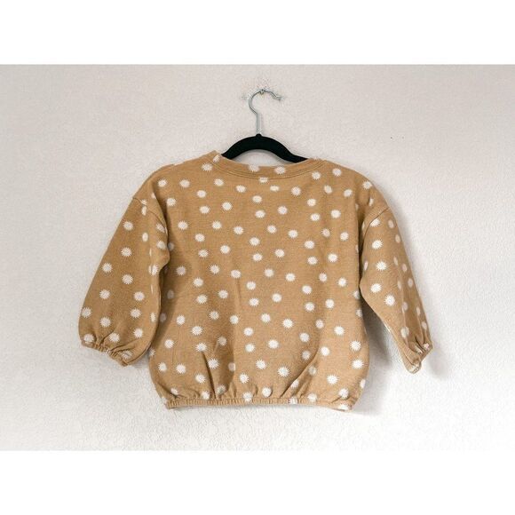 NWT! Rylee + Cru Sunburst Slouchy Pullover, Size 8-9Y - Picture 4 of 4